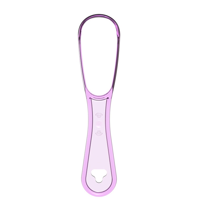 Reusable Tongue Cleaner Tool - Purple